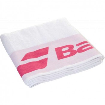 Полотенце Babolat TOWEL WHITE/PINK Полотенце Babolat TOWEL WHITE/PINK