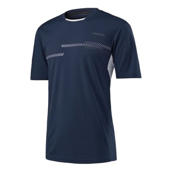 Футболка Head Club Technical Shirt M Dark Blue